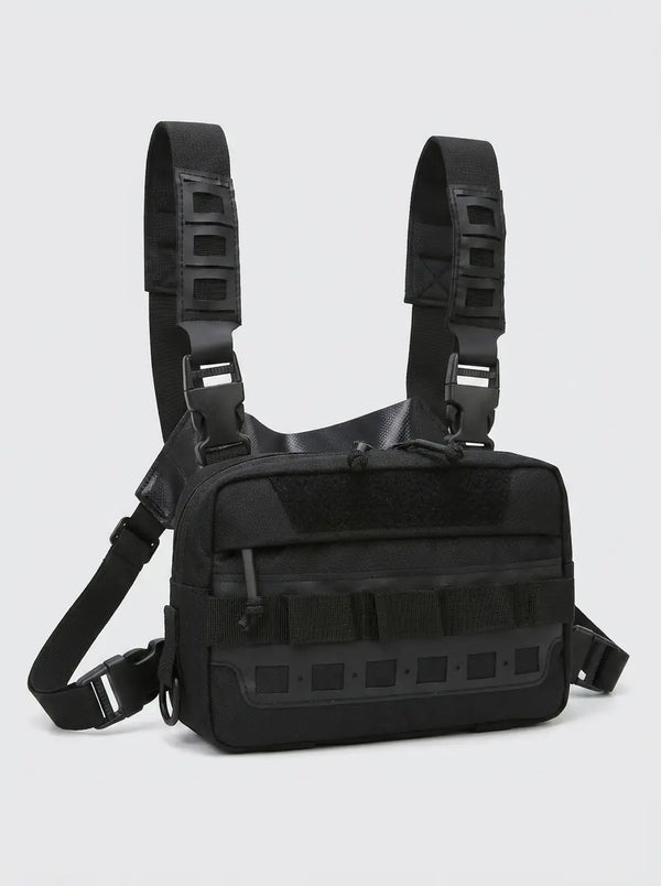 Sac Poitrine Randonnée Chasse Noir