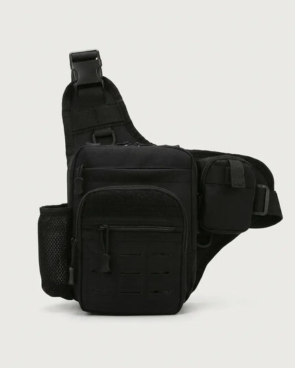 Sac Banane Randonnée Homme Combat Noir Laser