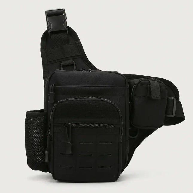 Sac Banane Randonnée Homme Combat Noir Laser