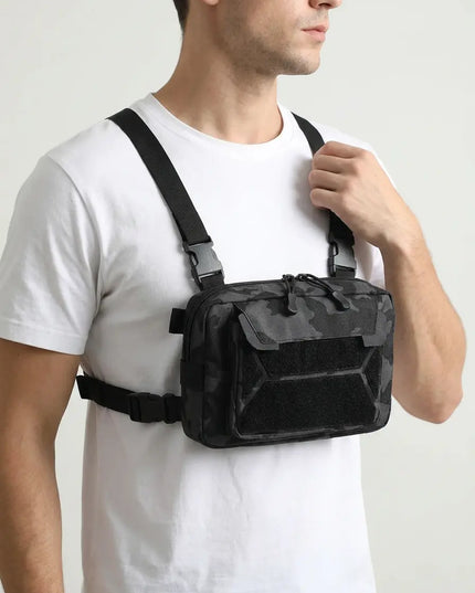 Sac Poitrine Randonnée Homme Compact