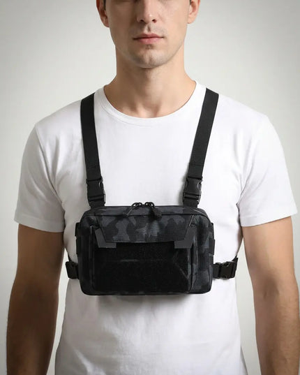 Sac Poitrine Randonnée Homme Compact