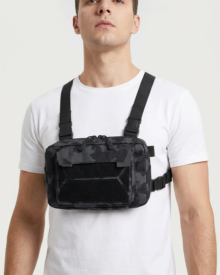 Sac Poitrine Randonnée Homme Compact