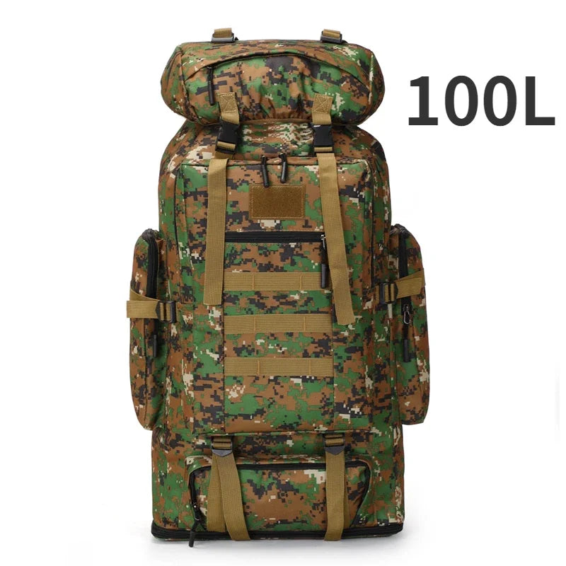 Sac à Dos Randonnée Montagne Homme Grande Capacité Édition Bivouac