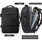 Sac à Dos PC Voyage Extensible Imperméable Homme Format Cadre