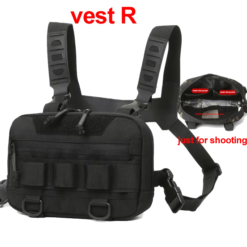 Sac Tactique Poitrine Outdoor Molle Homme Multifonction Format Chasse