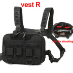 Sac Tactique Poitrine Outdoor Molle Homme Multifonction Confort Pro