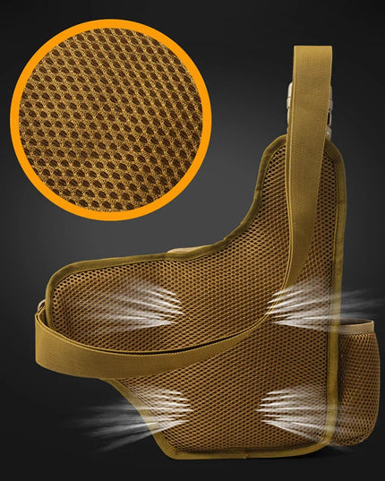 Sac Banane Randonnée Homme Pro Kaki Laser