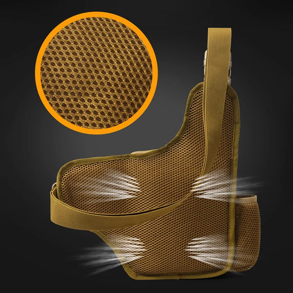 Sac Banane Randonnée Homme Pro Kaki Laser