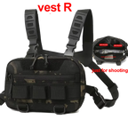 Sac Tactique Poitrine Outdoor Molle Homme Multifonction Édition Outdoor