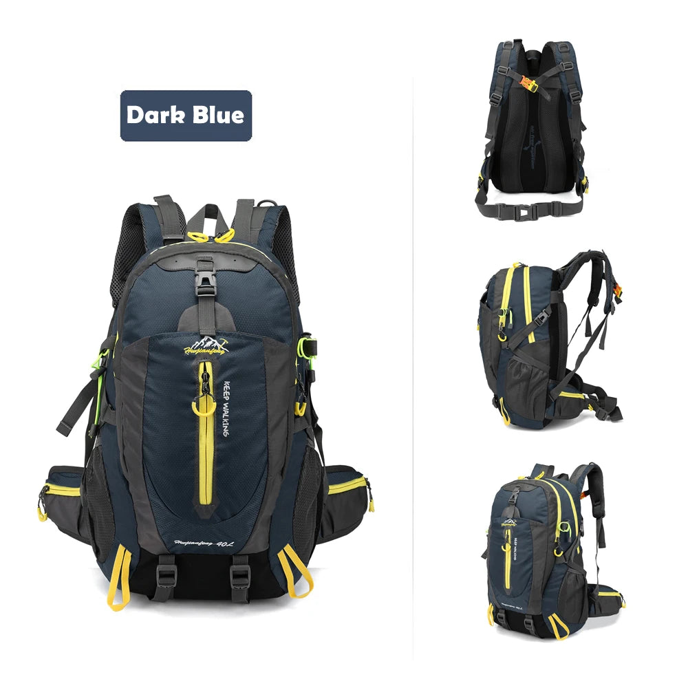 Sac à Dos Trekking Camping Homme Imperméable Randonnée Format Survie
