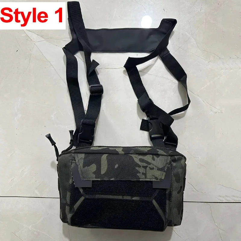Sac Tactique Poitrine Outdoor Molle Homme Multifonction Format Chasse