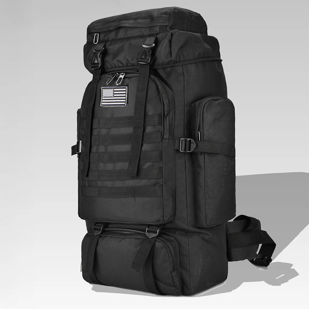 Sac à Dos Randonnée Montagne Homme Grande Capacité Format Tactique