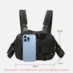 Sac Tactique Poitrine Outdoor Molle Homme Multifonction Édition Tactique