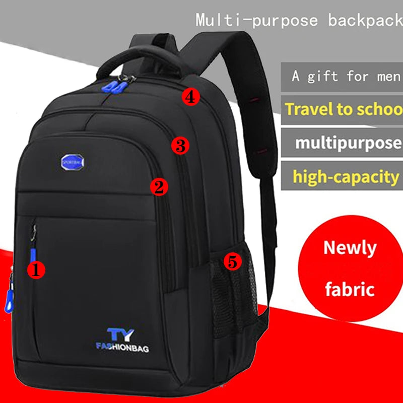 Sac à Dos Voyage Business Nylon Homme Léger Édition Classique