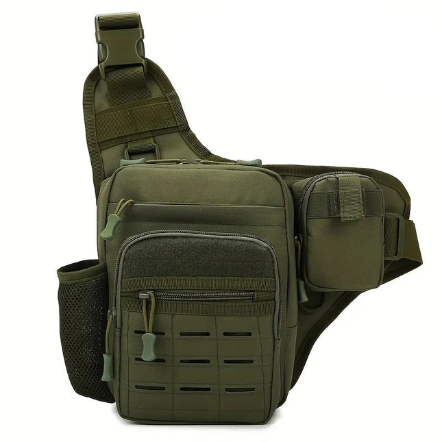 Sac Banane Randonnée Homme Aventure Vert Laser