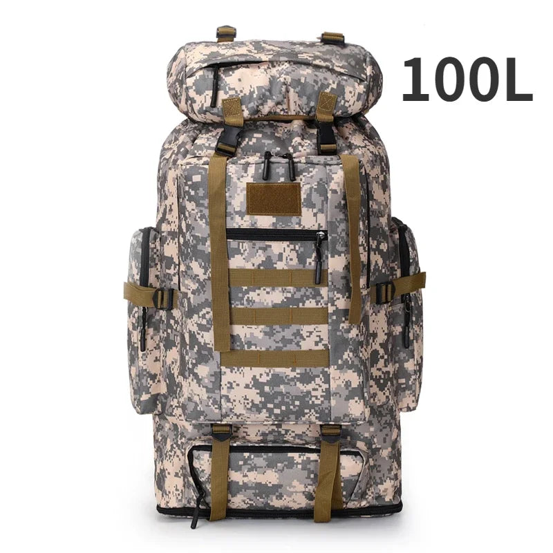 Sac à Dos Randonnée Montagne Homme Grande Capacité Édition Bivouac