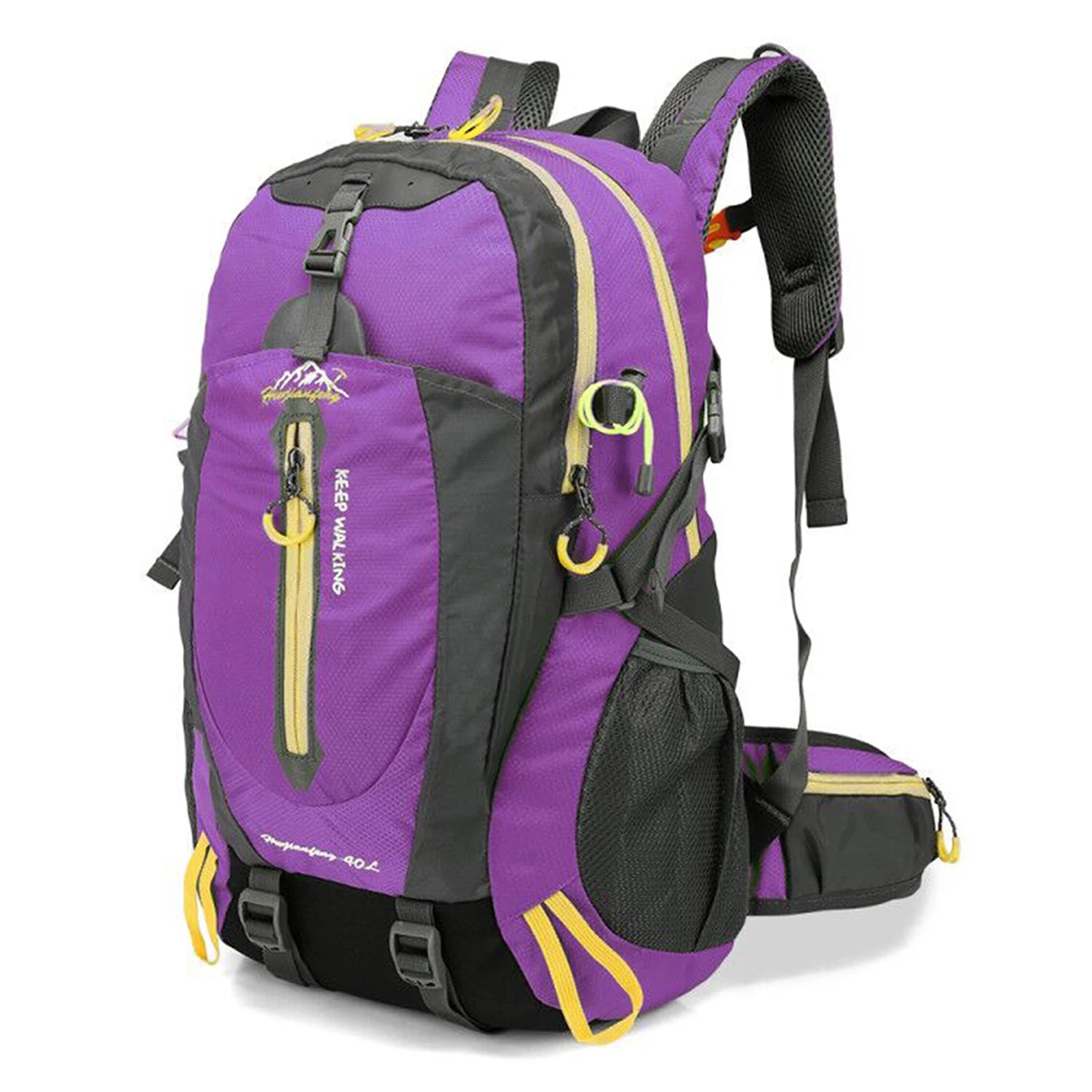 Sac à Dos Trekking Camping Homme Imperméable Randonnée Format Évasion