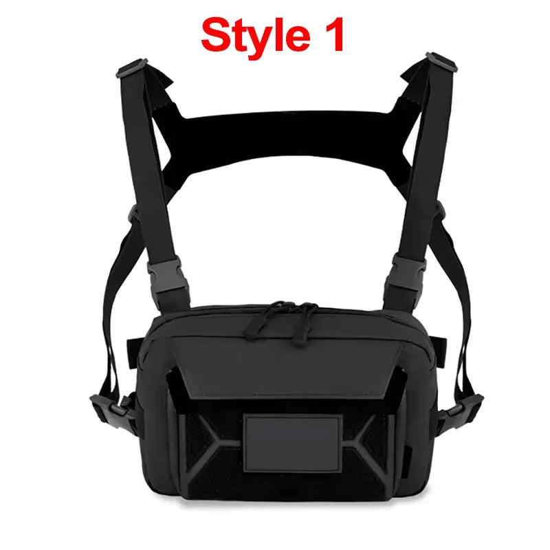 Sac Tactique Poitrine Outdoor Molle Homme Multifonction Confort Pro