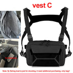 Sac Tactique Poitrine Outdoor Molle Homme Multifonction Confort Pro