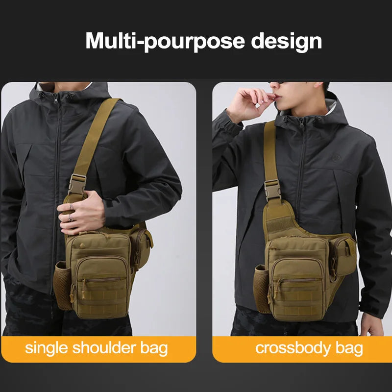 Sac Banane Tactique Molle Randonnée Homme Outdoor Format Chasse