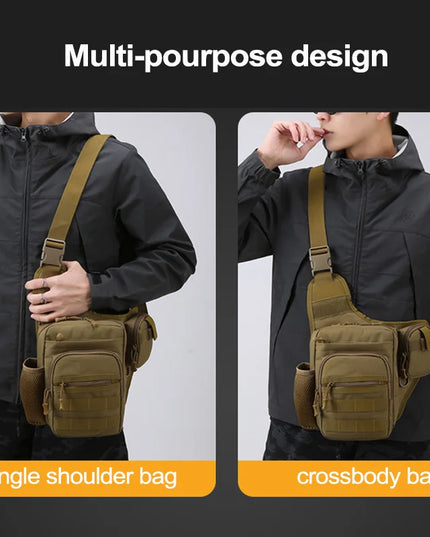 Sac Banane Randonnée Homme Pro Kaki Laser