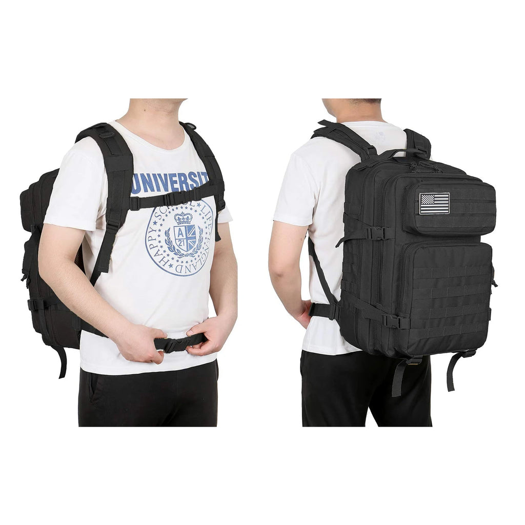 Sac à Dos Tactique Molle Camping Homme Grande Capacité Édition Patrouille