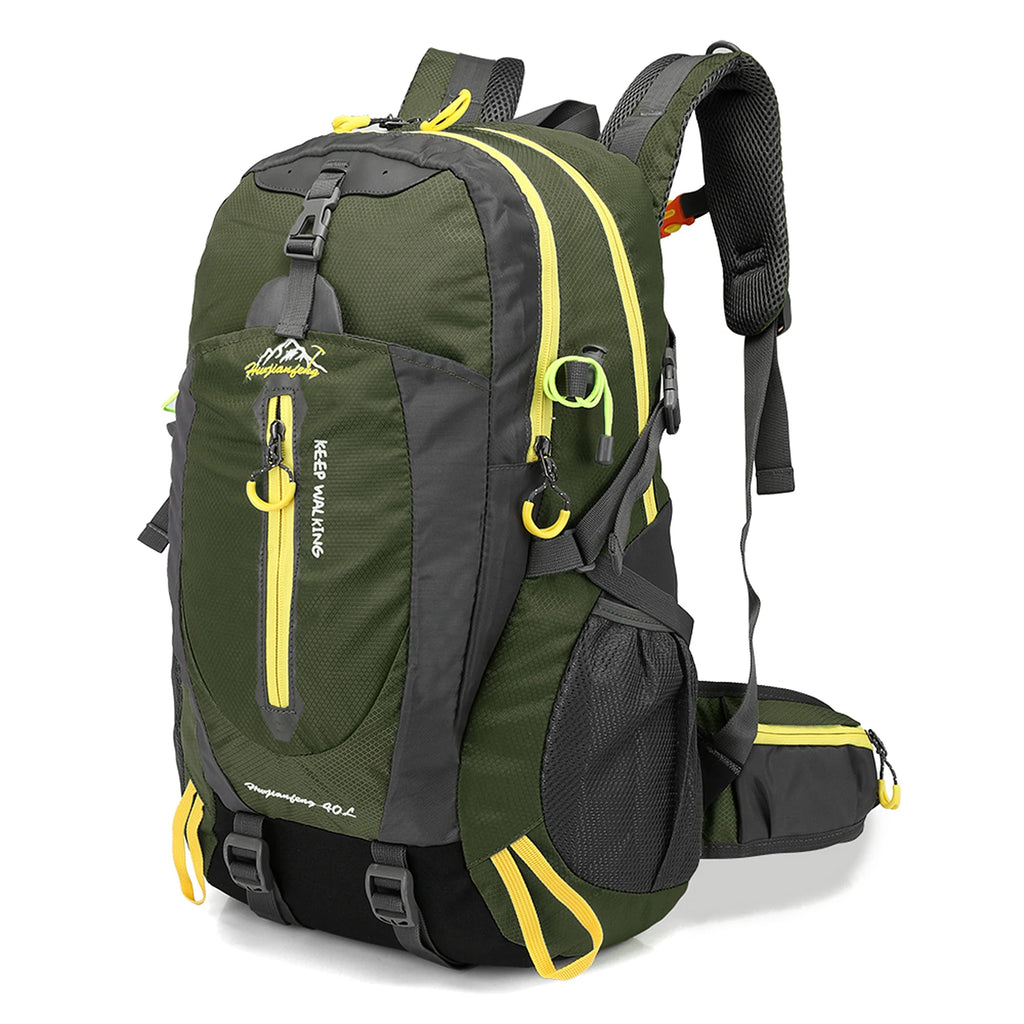 Sac à Dos Trekking Camping Homme Imperméable Randonnée Style Explorer