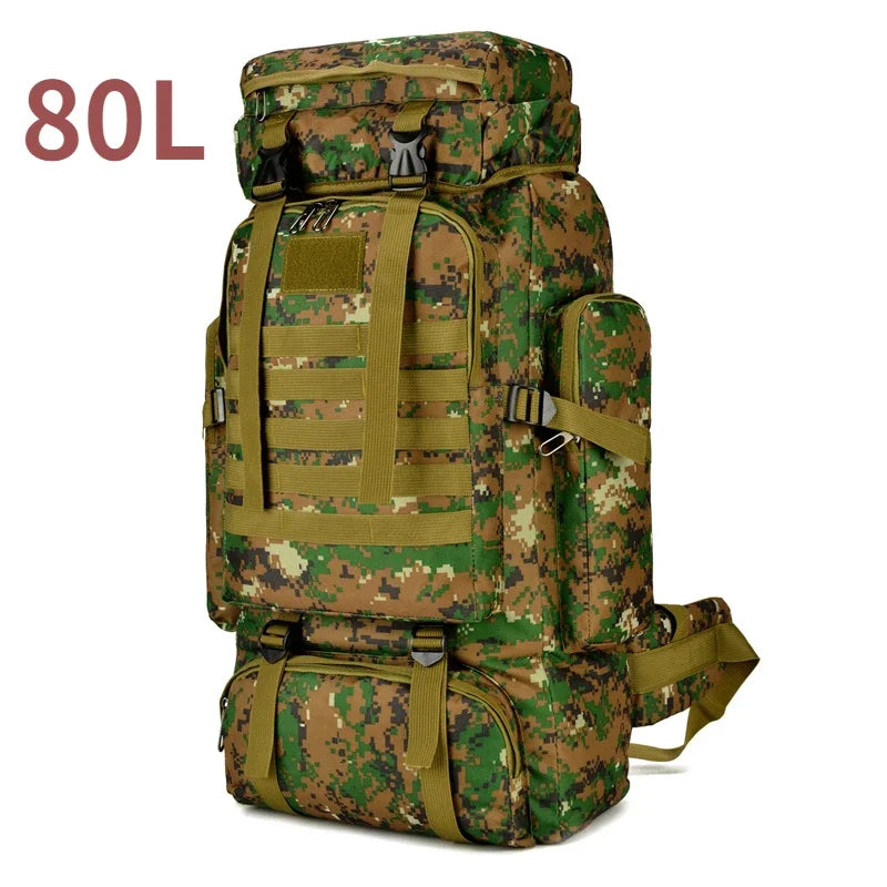 Sac à Dos Randonnée Montagne Homme Grande Capacité Édition Bivouac