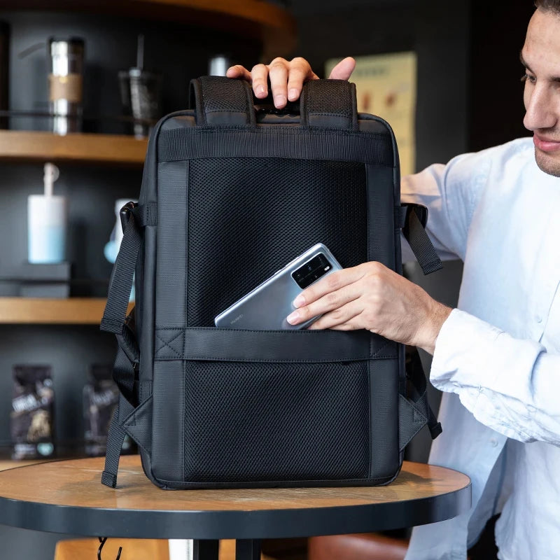 Sac à Dos PC Voyage Extensible Imperméable Homme Style Affaires