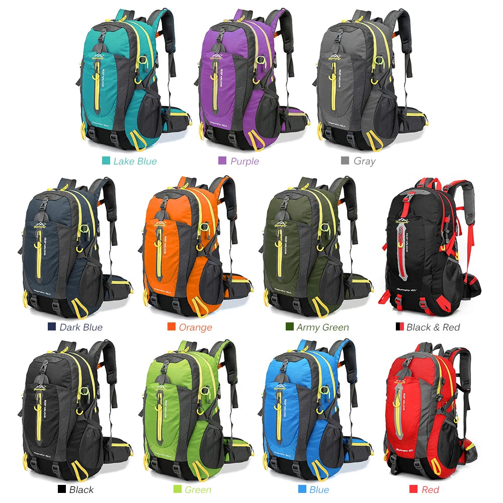 Sac à Dos Trekking Camping Homme Imperméable Randonnée Style Outback