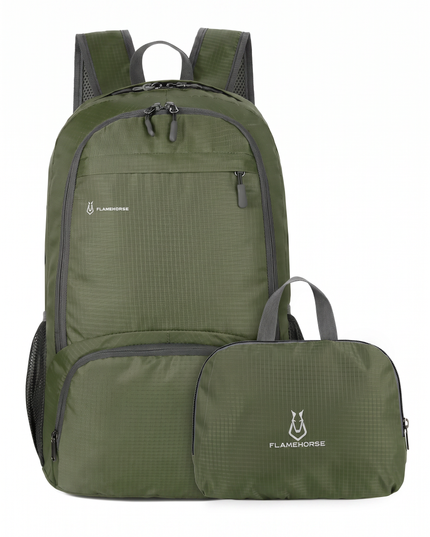 Sac à Dos Sport Pliable Vert Militaire - photo principale Google Shopping