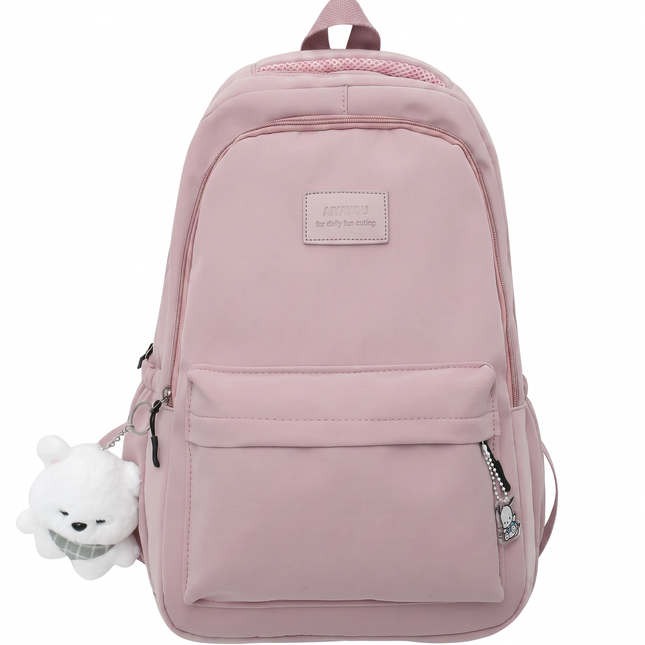 Sac à Dos Femme Collège Rose - photo principale Google Shopping