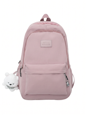 Sac à Dos Femme Collège Rose - photo principale Google Shopping