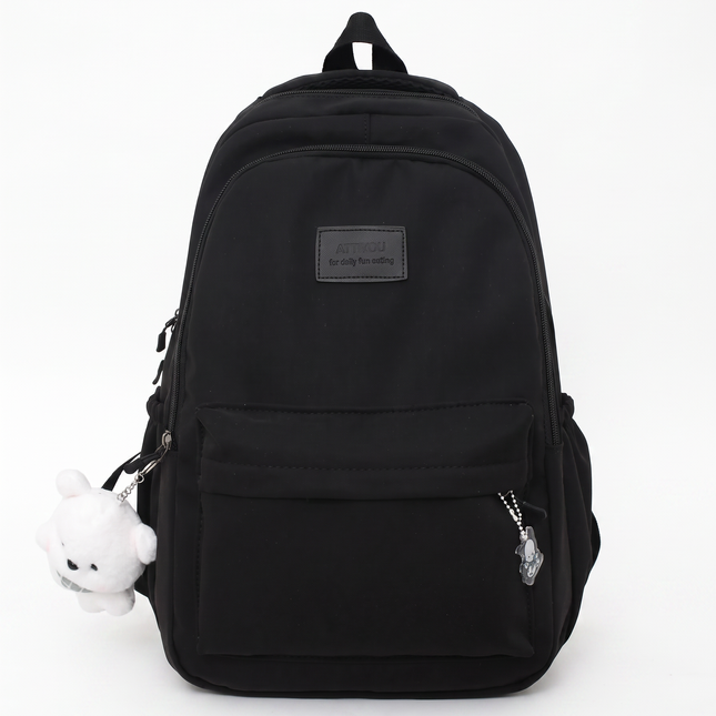 Sac à Dos Femme Collège Noir - photo principale Google Shopping