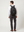 Sac à Dos Voyage Oxford noir - mannequin homme studio dos