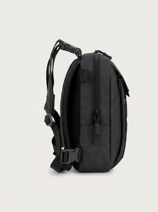 Sac Poitrine Randonnée Agile noir - vue de profil