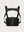 Sac Poitrine Randonnée Agile noir - vue de dos