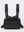 Sac Poitrine Randonnée Chasse Noir - vue de face