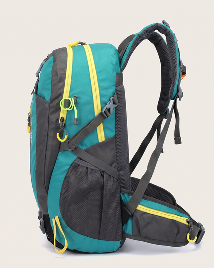 Sac à Dos Randonnée Sauvage Trek bleu lac - vue de profil