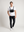 Sac Poitrine Randonnée Agile noir - mannequin homme studio face