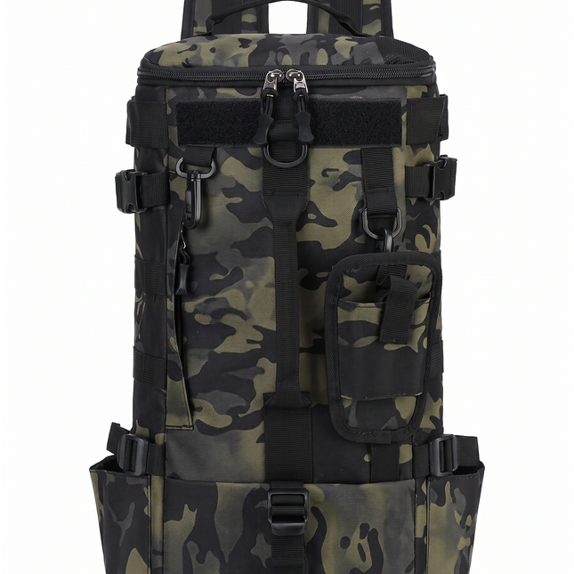 Sac à Dos Sport Pêche Tactique Noir Camouflage - photo principale Google Shopping